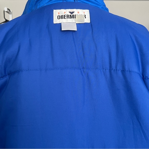 VTG Obermeyer Men’s Blue Ski Jacket SZ XL Gorpcore Retro Outdoors Streetwear - Picture 6 of 16